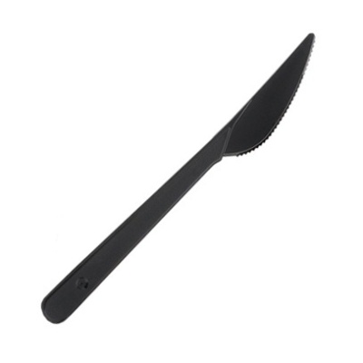 картинка Нож ЧЕРНЫЙ Премиум  (50*1) 2500 шт от Торговой Компании "Зима"