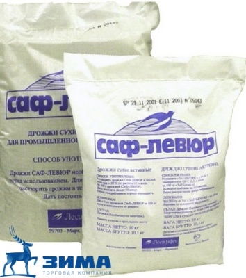 картинка Дрожжи х/п сушеные ГОСТ Р 54845-2011, сорт высший (мешок 10 кг) от Торговой Компании "Зима"