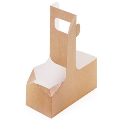 картинка OSQ Держатель для 2-х стаканов Cupholder с ручкой (25/500 шт) от Торговой Компании "Зима"