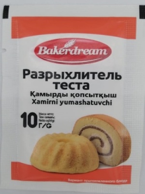 картинка Разрыхлитель теста Bakerdream 10 гр./48 шт. от Торговой Компании "Зима"