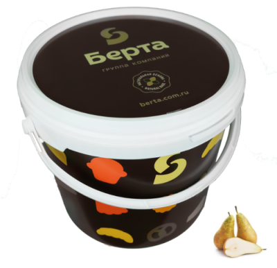 картинка Мармелад - конфитюр «Премиум Груша» Berrybert (ведро 6 кг.)								 от Торговой Компании "Зима"