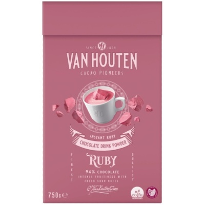 картинка Шоколадный напиток Van Houten VH Ruby Chocolate Drink (пакет 0,75 кг) VM-54621-V99 от Торговой Компании "Зима"