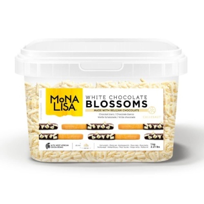 картинка Декор Завитки из белого шоколада Mona Lisa  1кг/шт CHW-BS-22278-07B от Торговой Компании "Зима"