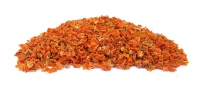 картинка Морковь сушёная в/с 3*3 (коробка 25 кг) от Торговой Компании "Зима"