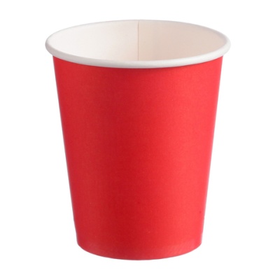 картинка Стакан бумажный 300 мл.КРАСНЫЙ RED  (50шт/20 уп) от Торговой Компании "Зима"