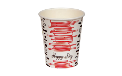 картинка Стакан бумажный 250 мл.Coffee TEA (50шт/20 уп) от Торговой Компании "Зима"