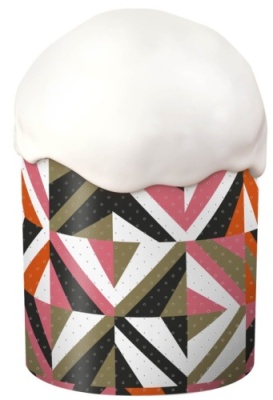 картинка Форма бумажная для кулича d90xh90 мм МОДЕРН (125 шт) 9090cl95MOD от Торговой Компании "Зима"