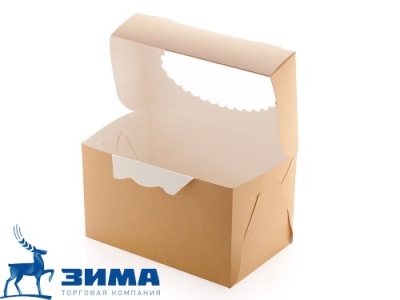 картинка Коробка для маффинов ECO MUF 2 100*160h100 (200 шт) от Торговой Компании "Зима"