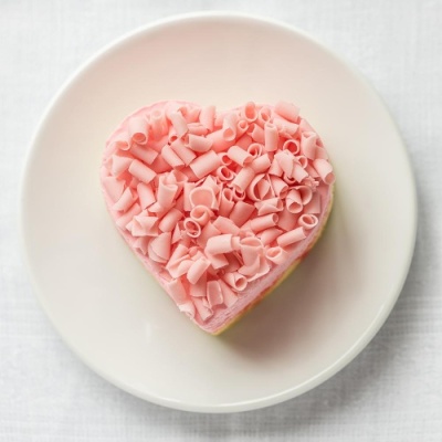 картинка Декор Завитки розовые из белого шоколада и глазури (цветной) Mona Lisa 1 кг/шт CHF-BS-22271E0-07B от Торговой Компании "Зима"