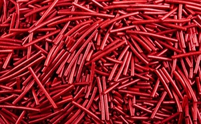 картинка Посыпки Вермишель бордовая перламутровая (уп.0,75 кг) tp63223 от Торговой Компании "Зима"