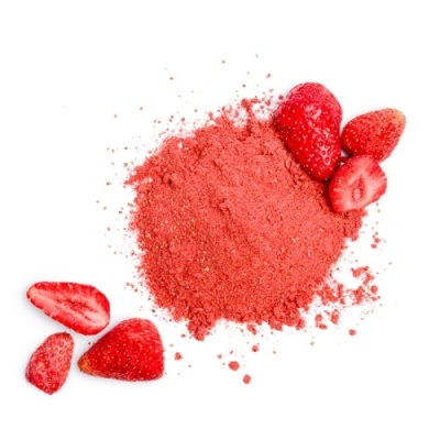 картинка Клубника сублимационной сушки. порошок (пакет 1 кг) от Торговой Компании "Зима"