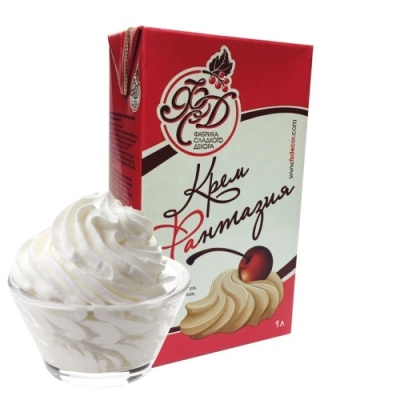 картинка Сливки растительные "Фантазия" 27% (коробка 10 кг) от Торговой Компании "Зима"