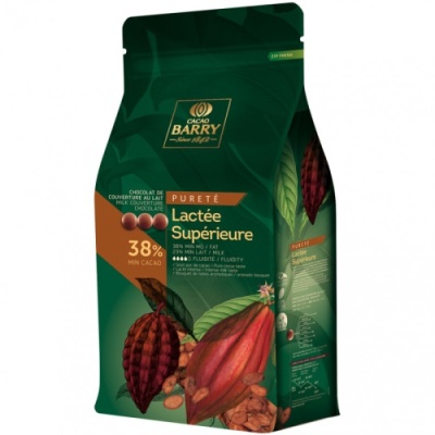 картинка Шоколад Cacao Barry молочный LACTEE SUPERIEURE Pistoles (пакет 5 кг) CHM-O38LSUP-E4-U72 от Торговой Компании "Зима"
