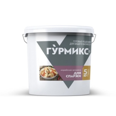 картинка Заправка корейская для спаржи Гурмикс (ведро 5 кг) от Торговой Компании "Зима"
