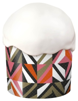 картинка Форма бумажная для кулича d110xh85 мм МОДЕРН (1900 шт) pmk11085cMOD от Торговой Компании "Зима"