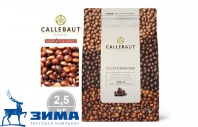 картинка Шоколад Callebaut Sensation-Mix Dark/White смесь шок. и белого шок.Дражже 2,5 кг/шт CHM-SC-WD-RT-U70 от Торговой Компании "Зима"