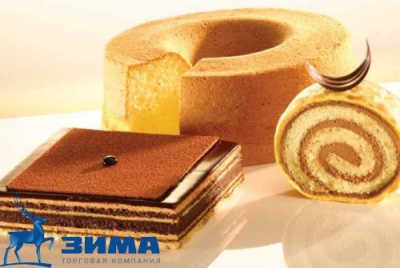 картинка Смесь для приготовления бисквита концентрат FIORFIORE PAN DI SPAGNA C25 (мешок 10 кг) ФГИС ЗЕРНО от Торговой Компании "Зима"