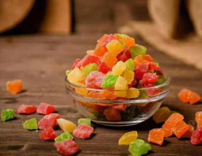 картинка ЦУКАТЫ Ананас кубик сушеный 4 цв. (пакет 1 кг)  от Торговой Компании "Зима"