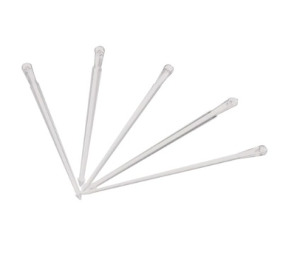 картинка Пика -Капелька/Булава 80 мм прозрачная (500 шт/15 уп)   от Торговой Компании "Зима"