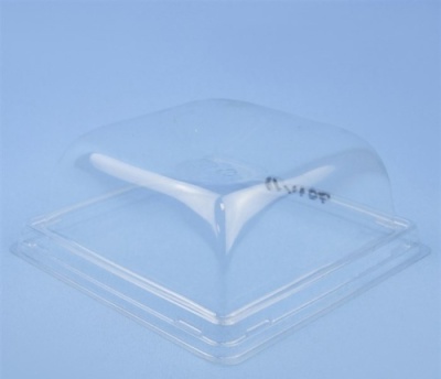 картинка Крышка для упаковки ECO SmartPack 550 купольная Бенто-торт (450шт/кор) от Торговой Компании "Зима"