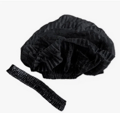 картинка Шапочка-берет "Шарлотта" Черная  (упк 100 шт)  от Торговой Компании "Зима"