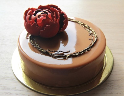 картинка КРЕМ-ПОКРЫТИЕ "ШОКОДЕЛЬ" Карамель (ведро 0,9 кг) от Торговой Компании "Зима"