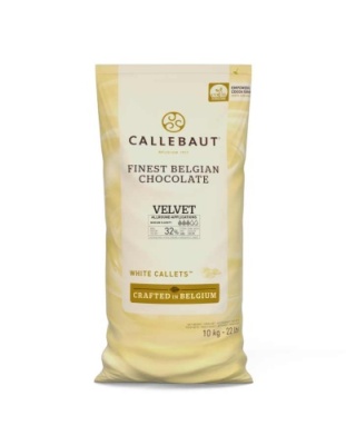 картинка Шоколад Callebaut белый Velvet 32% Каллеты 10 кг W3-595 от Торговой Компании "Зима"