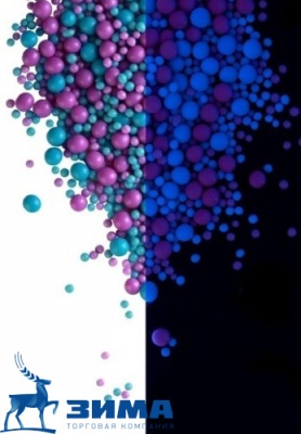 картинка ДРАЖЕ ЗЕРНОВОЕ взорванные зерна риса в цветной глазури НЕОН синий,ультрафиолет (уп1,5 кг)# 931 от Торговой Компании "Зима"