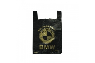картинка Пакет "Майка 44х62-20мкм"BMW"черн 100/1000 шт/кор от Торговой Компании "Зима"