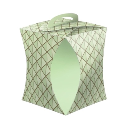 картинка Коробка для кулича d124 мм ОРИГАМИ (200 шт ) 76413 от Торговой Компании "Зима"