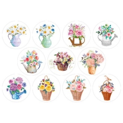 картинка Картинки вафельные 8 Марта №1 (145 мм, 11 видов, 30 шт) tp48671 от Торговой Компании "Зима"