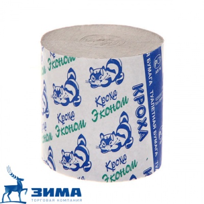 картинка Туалетная бумага "КРОХА" с втулкой (40 шт) от Торговой Компании "Зима"