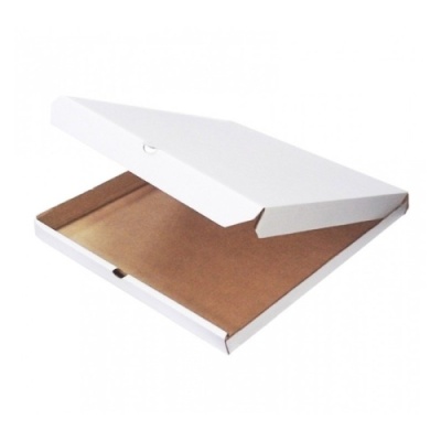 картинка Коробка пицца 350х350х40 белая/К (50 шт) от Торговой Компании "Зима"