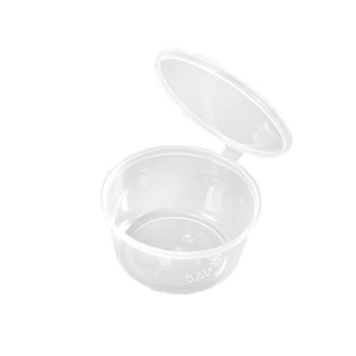 картинка Соусница с крышкой 80 мл. бесцветная 900 шт/уп от Торговой Компании "Зима"