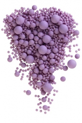 картинка ДРАЖЕ ЗЕРНОВОЕ взорванные зерна риса в цветной глазури (Сиреневое) 2-5 мм (уп1,5 кг)#288М от Торговой Компании "Зима"