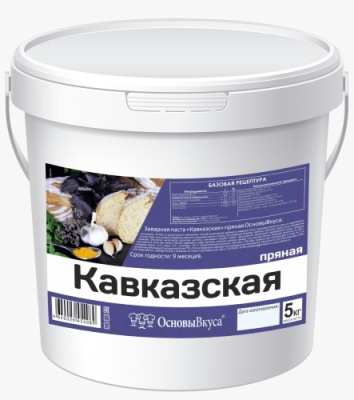 картинка Заварная паста "Кавказская" (ведро 5 кг) от Торговой Компании "Зима"