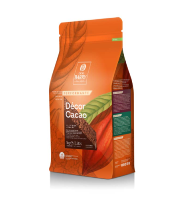 картинка Какао-порошок алкализованный Décor Cacao. 100% какао, 22-24% жиры (пакет 1 кг) DCP-20DECOR-89B от Торговой Компании "Зима"