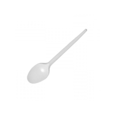 картинка Ложка чайная белая Южуралпак(100*1)6000 шт от Торговой Компании "Зима"