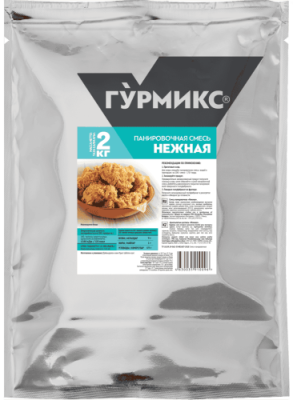 картинка Панировочная смесь "Нежная" Гурмикс (пакет 2 кг) от Торговой Компании "Зима"